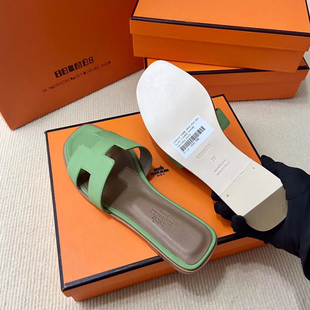 에르메스 올수공 오란 슬리퍼 샌들 앱송 88